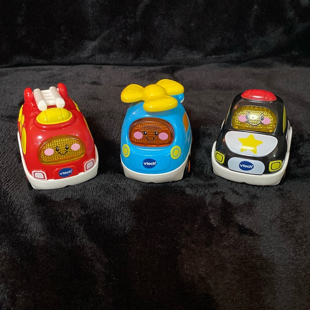 VTech Rescue Vehicles Set of 3!!!